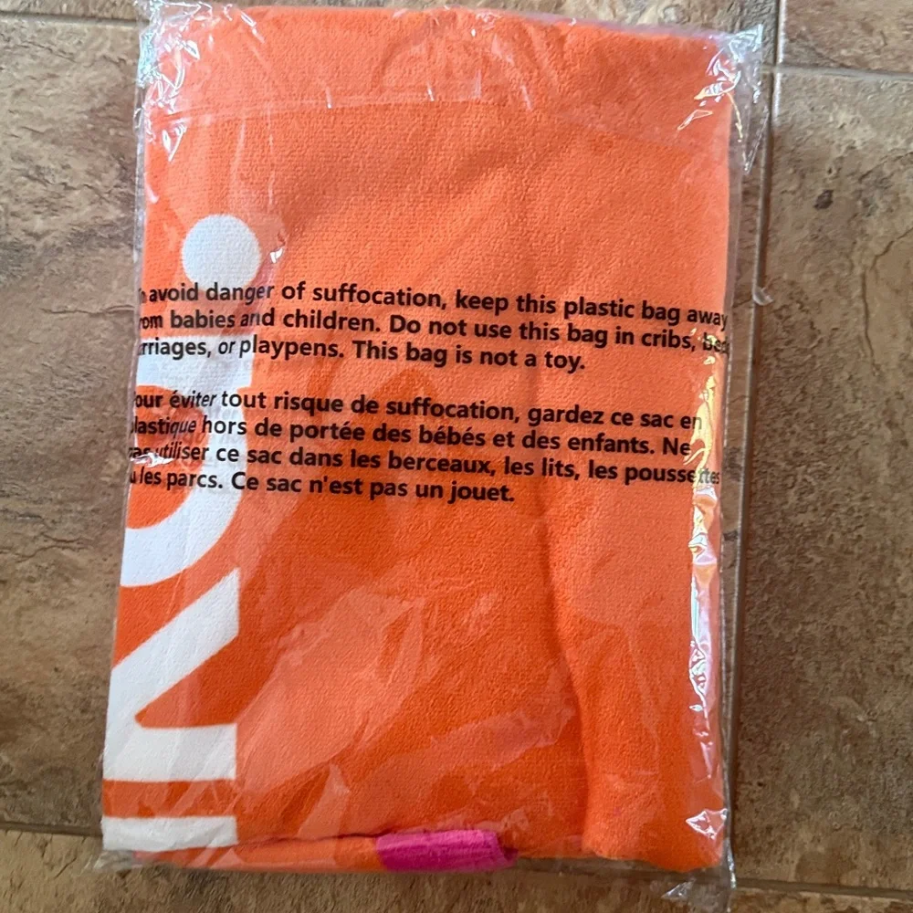 Amika Orange and Pink Beach Blanket